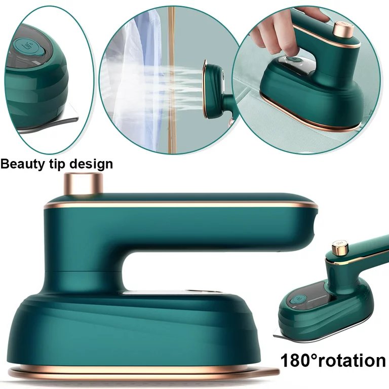 Portable Handheld Garment Steamer Iron – 2 In 1 Dry & Wet Steam Iron