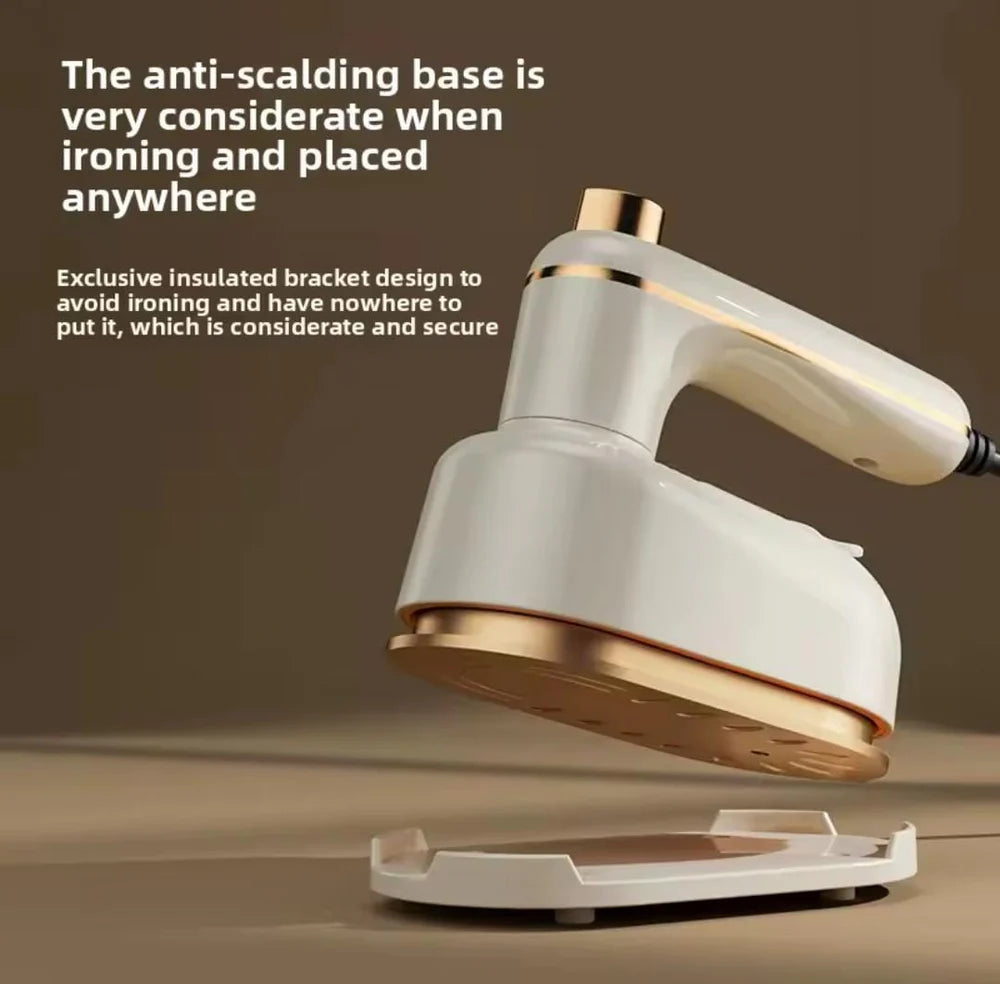 Portable Handheld Garment Steamer Iron – 2 In 1 Dry & Wet Steam Iron